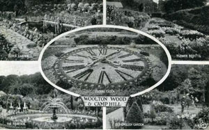 Postcard of Woolton Wood and Camp Hill. (Date unknown)